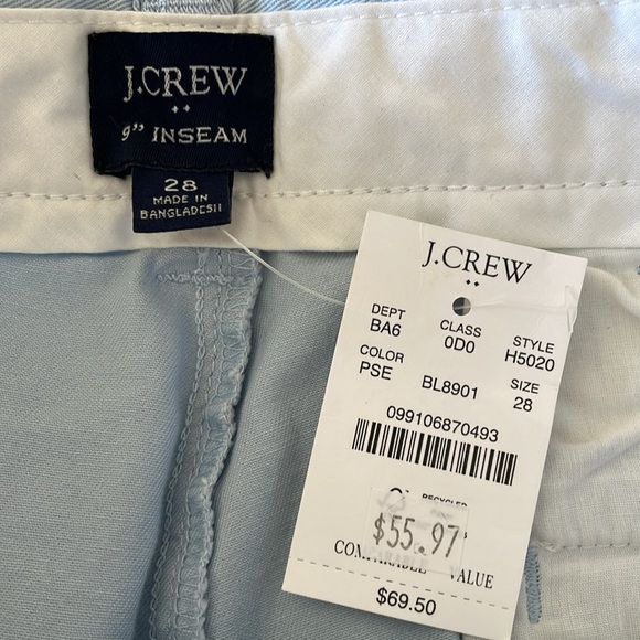 NWT J. Crew Men’s 9” Shorts - Picture 4 of 9